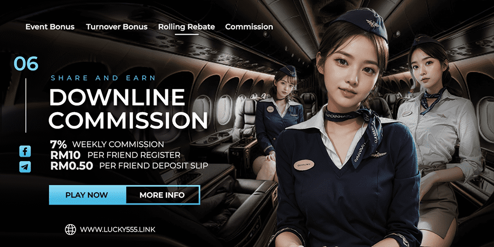 lucky555-downline-comission